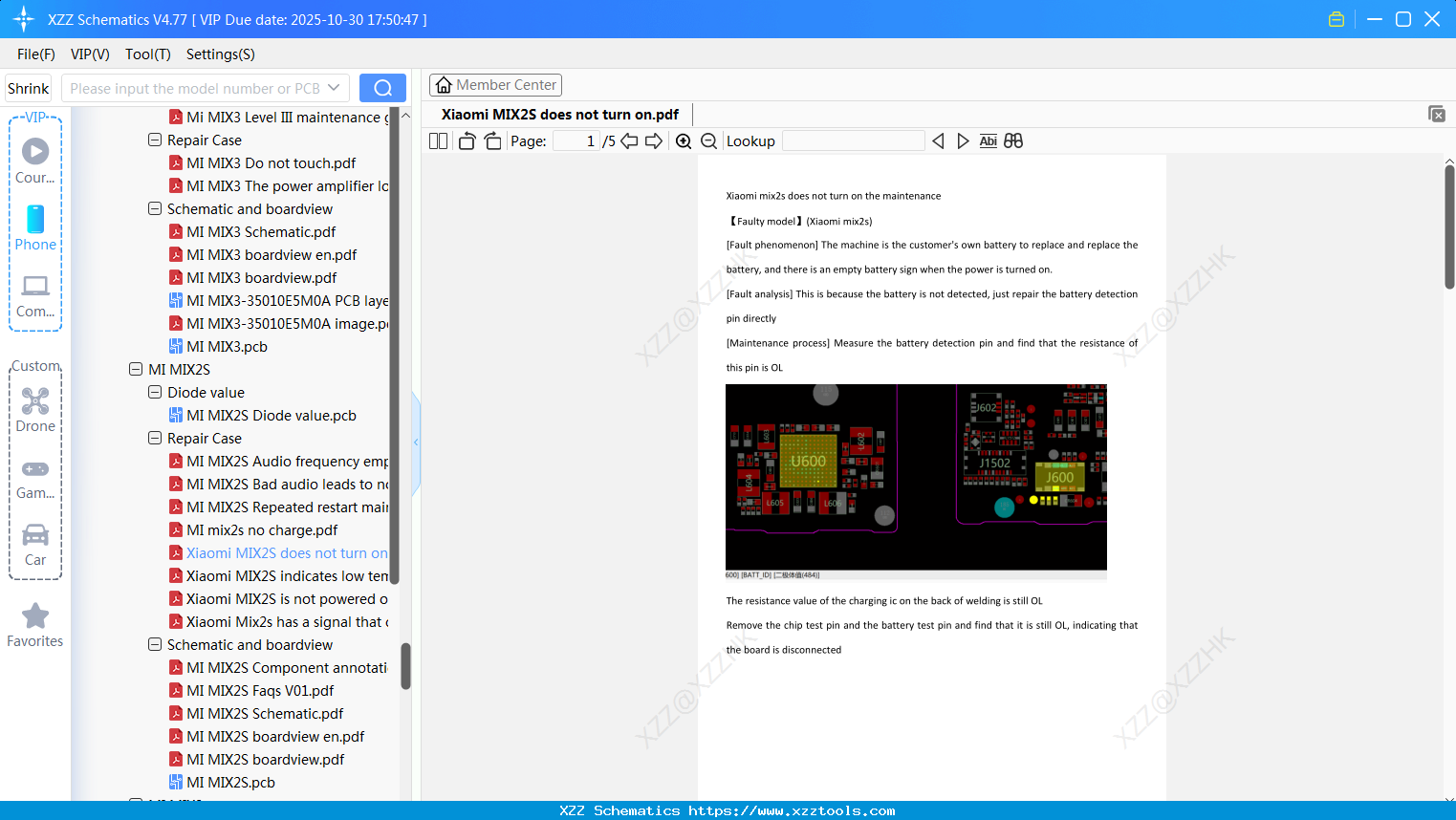 Xiaomi MIX2S Does Not Turn On